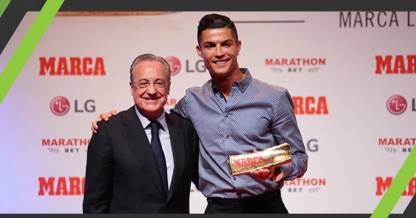 CR7 ผงาดรับรางวัล “The Legend award”