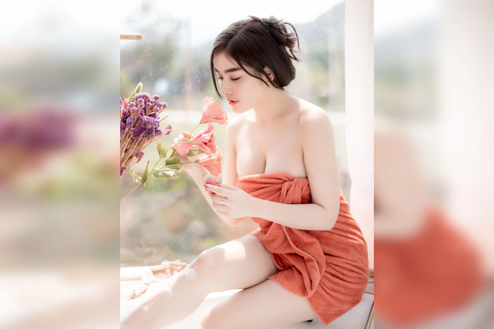 น้องใบเฟิร์น นางแบบ สาวสวย อกสะบึ้ม หุ่นสุดเซ็กซี่