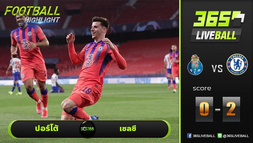ไฮไลท์ ยูฟ่า แชมเปี้ยนส์ลีก ปอร์โต้ VS เชลซี