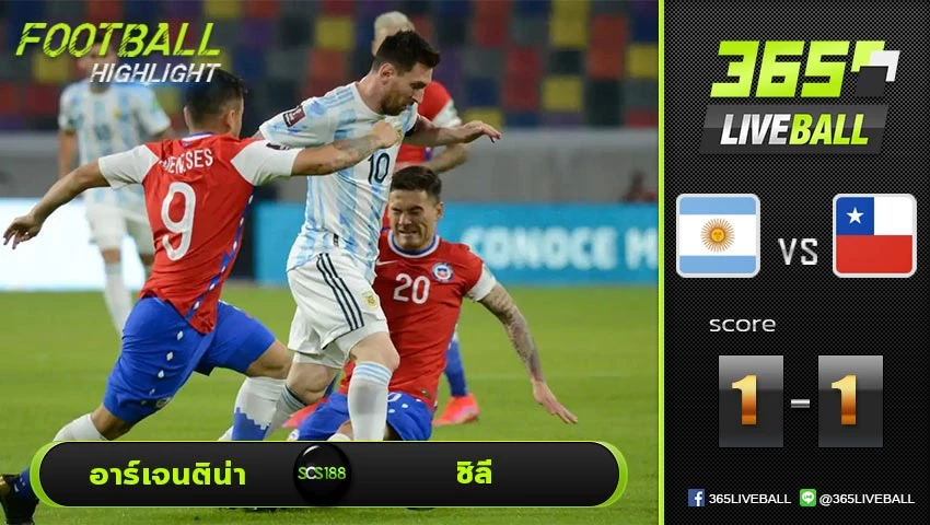 ไฮไลท์ โคปาอเมริกา อาร์เจนติน่า VS ชิลี