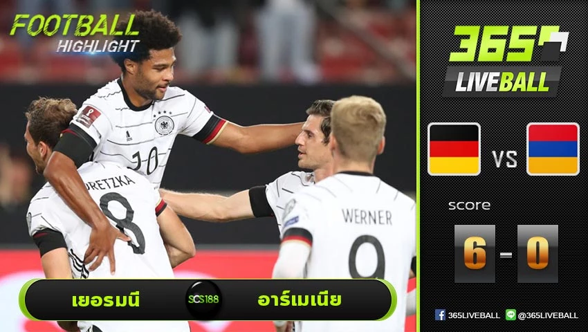 ไฮไลท์ บอลโลก โซนยุโรป เยอรมนี VS อาร์เมเนีย