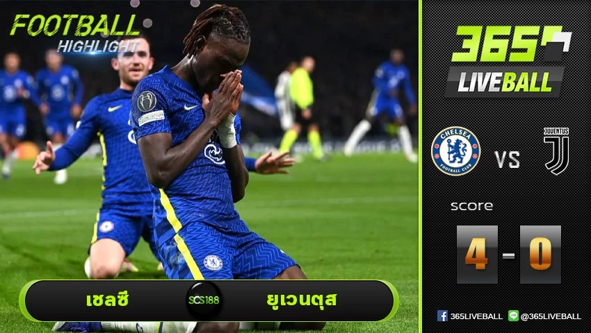 ไฮไลท์ ยูฟ่า แชมเปี้ยนส์ลีก เชลซี VS ยูเวนตุส