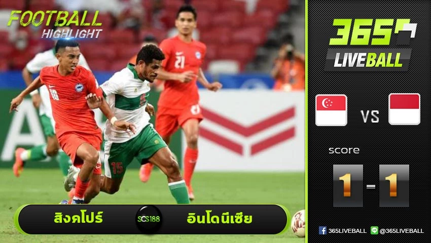 ไฮไลท์ เอเอฟเอฟ ซูซูกิ คัพ  สิงคโปร์ VS อินโดนีเซีย