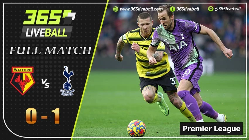 Full Match พรีเมียร์ลีกอังกฤษ วัตฟอร์ด VS สเปอร์ส