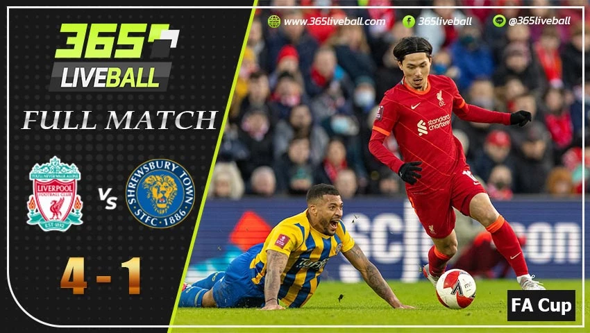 Full Match เอฟเอ คัพ ลิเวอร์พูล VS ชรูว์สบิวรี่