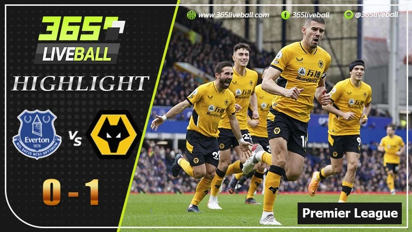 ไฮไลท์ พรีเมียร์ลีกอังกฤษ เอฟเวอร์ตัน VS วูล์ฟแฮมป์ตัน