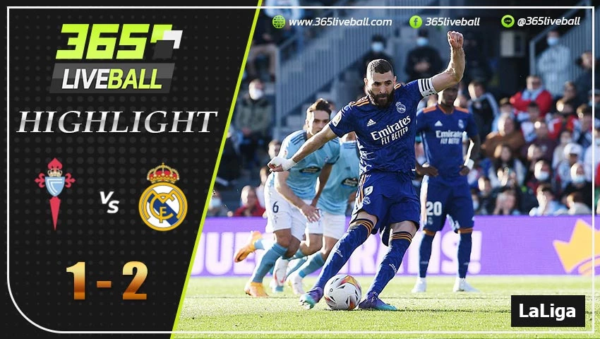 ไฮไลท์ ลาลีกา สเปน เซลต้า บีโก้ VS เรอัล มาดริด