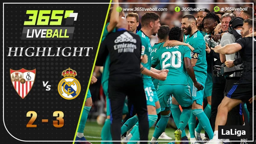 ไฮไลท์ ลาลีกา สเปน เซบีย่า VS เรอัล มาดริด