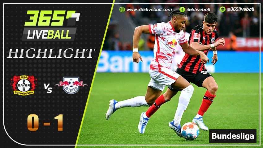 ไฮไลท์ บุนเดสลีกา เยอรมัน เลเวอร์คูเซ่น VS RB ไลป์ซิก