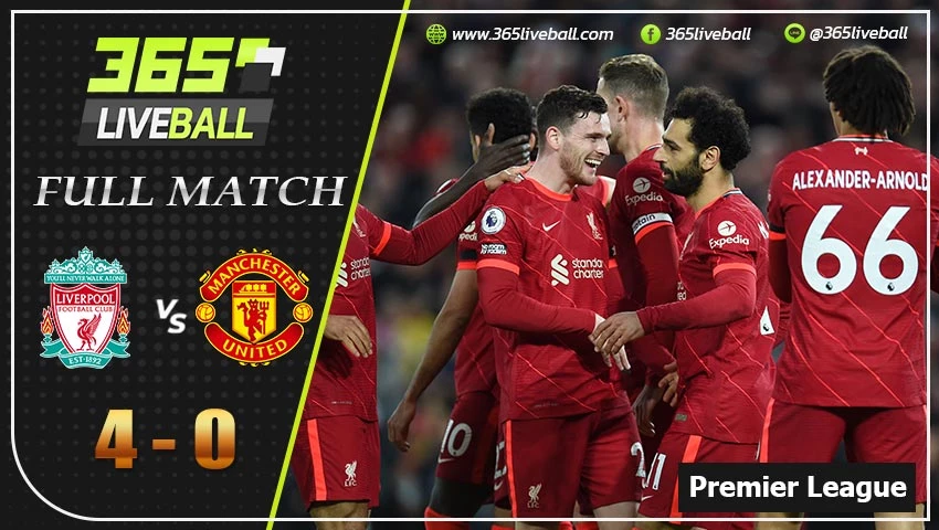 Full Match พรีเมียร์ลีกอังกฤษ ลิเวอร์พูล VS แมนฯ ยูไนเต็ด