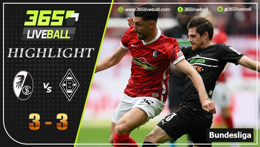 ไฮไลท์ บุนเดสลีกา เยอรมัน ไฟร์บวร์ก VS มึนเช่นกลัดบัค