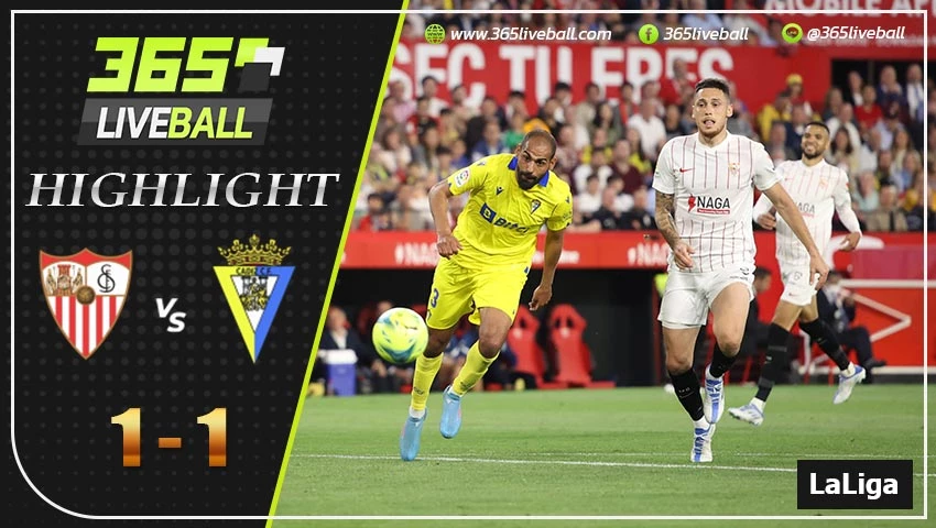 ไฮไลท์ ลาลีกา สเปน เซบีย่า VS คาดิส