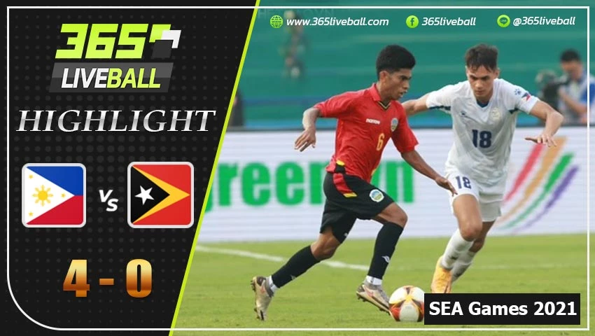ไฮไลท์ ซีเกมส์ 2021 - U23 ฟิลิปปินส์ VS ติมอร์-เลสเต้