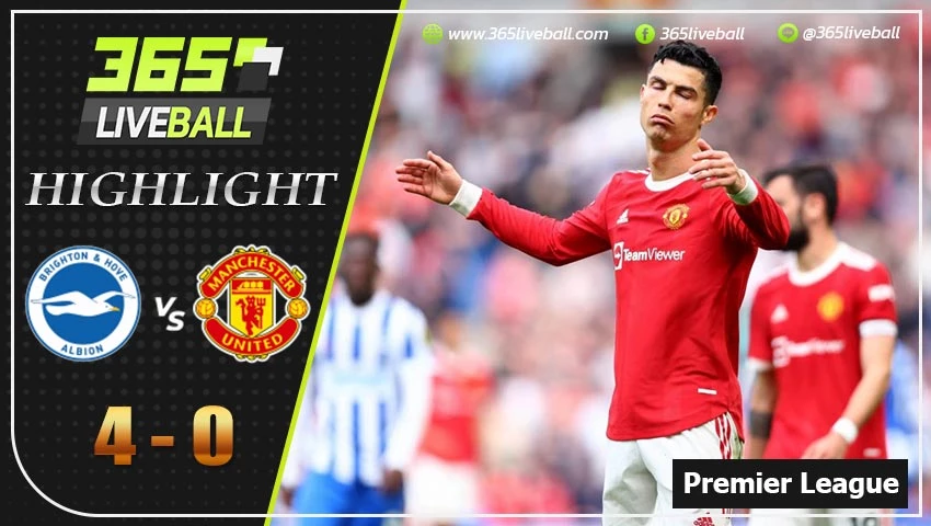 ไฮไลท์ พรีเมียร์ลีกอังกฤษ ไบรท์ตัน VS แมนฯ ยู