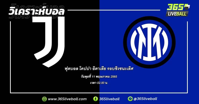 ยูเวนตุส (SerieA-4) vs อินเตอร์ มิลาน (SerieA-2)