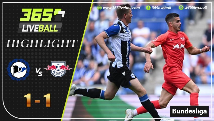 ไฮไลท์ บุนเดสลีกา เยอรมัน อาร์มีเนีย บีเลเฟลด์ VS RB ไลป์ซิก