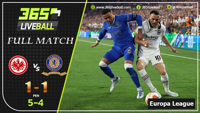 Full Match ยูโรป้า ลีก (รอบชิงชนะเลิศ) ไอน์ทรัค แฟร้งค์เฟิร์ต VS กลาสโกว์ เรนเจอร์