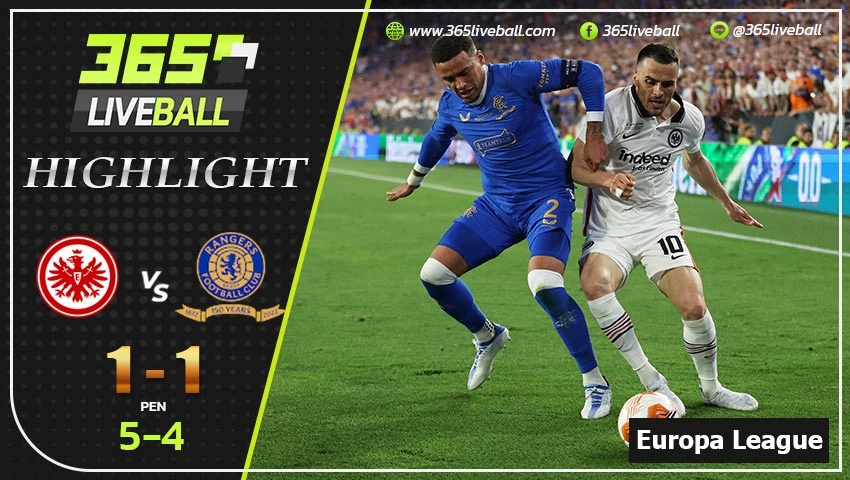 ไฮไลท์ ยูโรป้า ลีก (รอบชิงชนะเลิศ) ไอน์ทรัค แฟร้งค์เฟิร์ต VS กลาสโกว์ เรนเจอร์