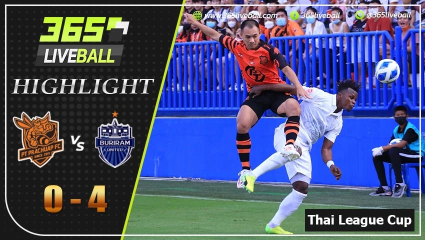 ไฮไลท์ ไทย ลีก คัพ (รอบชิงชนะเลิศ) ประจวบ เอฟซี VS บุรีรัมย์ ยูไนเต็ด