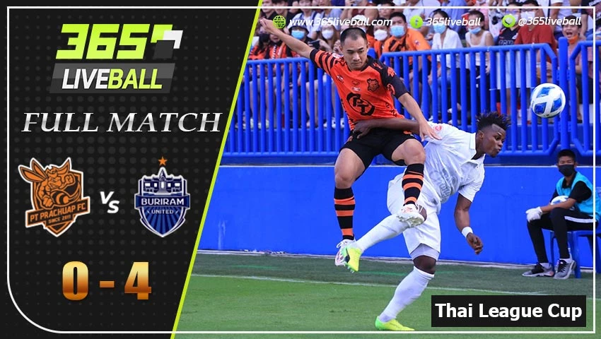 Full Match ไทย ลีก คัพ (รอบชิงชนะเลิศ) ประจวบ เอฟซี VS บุรีรัมย์ ยูไนเต็ด