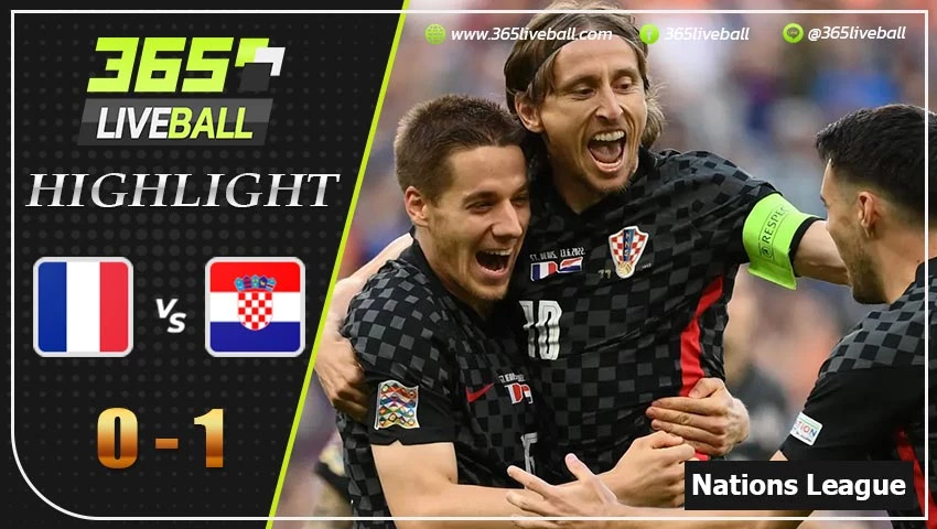 ไฮไลท์ ยูฟ่า เนชั่นส์ ลีก ฝรั่งเศส VS โครเอเชีย