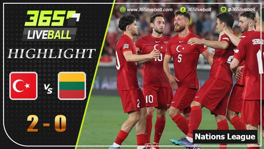 ไฮไลท์ ยูฟ่า เนชั่นส์ ลีก ตุรกี VS ลิธัวเนีย