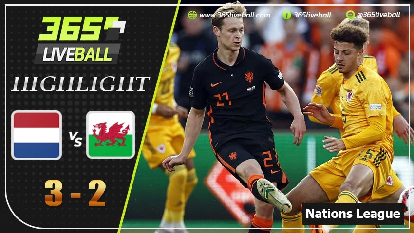 ไฮไลท์ ยูฟ่า เนชั่นส์ ลีก เนเธอร์แลนด์ VS เวลส์