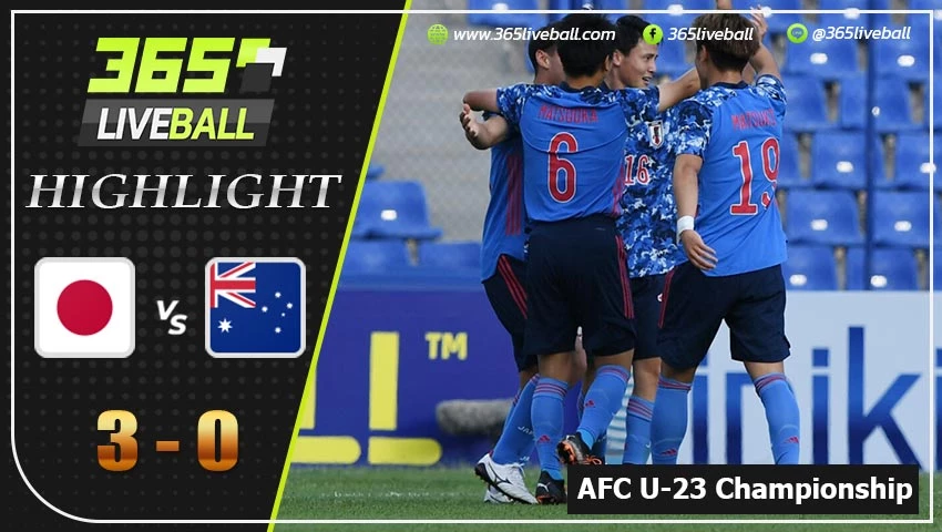 ไฮไลท์ เอเอฟซี ยู-23 แชมป์เปิยนชิพ ญี่ปุ่น VS ออสเตรเลีย