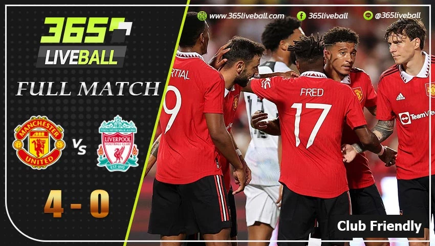 Full Match กระชับมิตรสโมสร แมนฯ ยู VS ลิเวอร์พูล