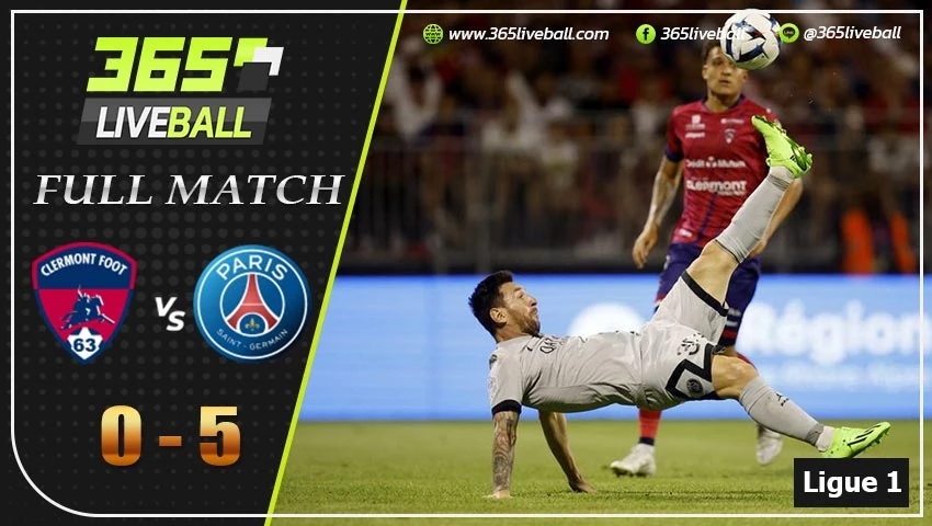 Full Match ลีกเอิง ฝรั่งเศส แกลร์กมงต์ ฟุต VS เปแอ็สเฌ
