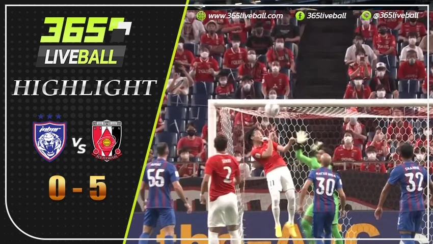 ไฮไลท์   AFC Champions League 2022 ยะโฮร์ ดารุล  พบ อูราวะ เรด