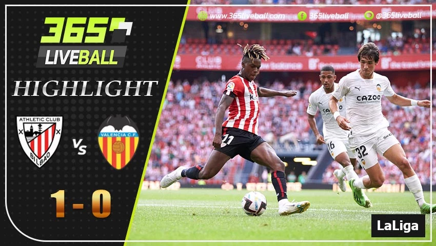 ไฮไลท์ ลาลีกา สเปน แอธเลติก บิลเบา VS บาเลนเซีย