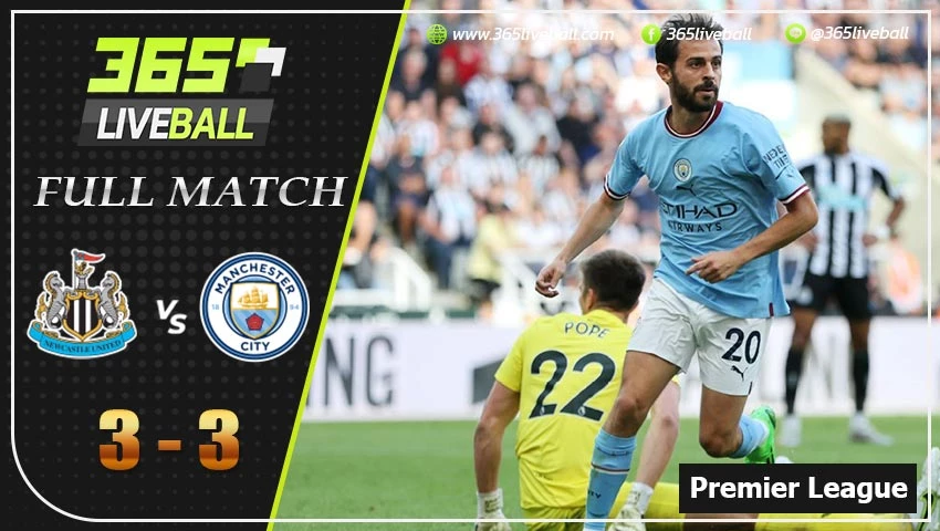 Full Match พรีเมียร์ลีกอังกฤษ นิวคาสเซิ่ล VS แมนฯ ซิตี้