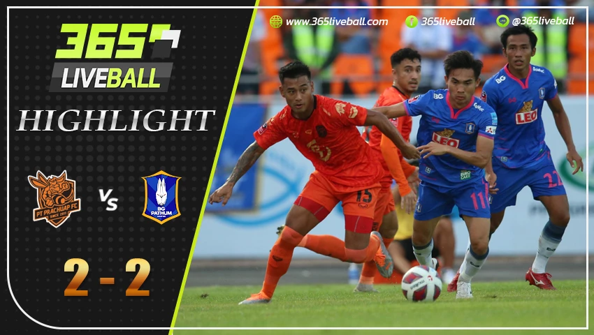 ไฮไลท์ พีที ประจวบ เอฟซี vs บีจี ปทุม ยูไนเต็ด