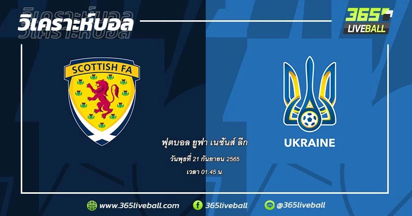 ทีมชาติสกอตแลนด์ (2) vs ทีมชาติยูเครน (1)