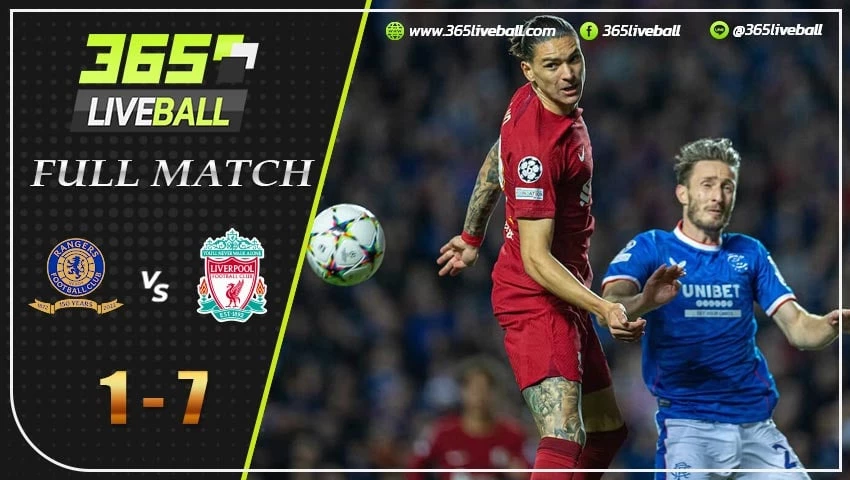 Full Match กลาสโกว์ เรนเจอร์ vs ลิเวอร์พูล