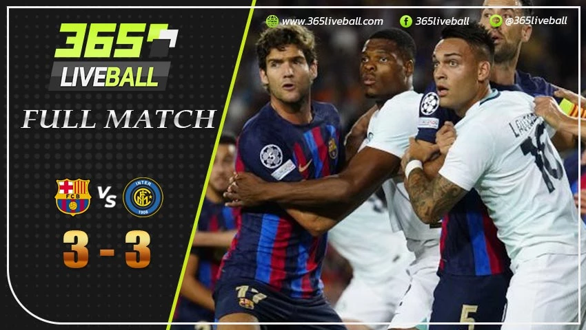 Full Match บาร์เซโลน่า พบ อินเตอร์ มิลาน