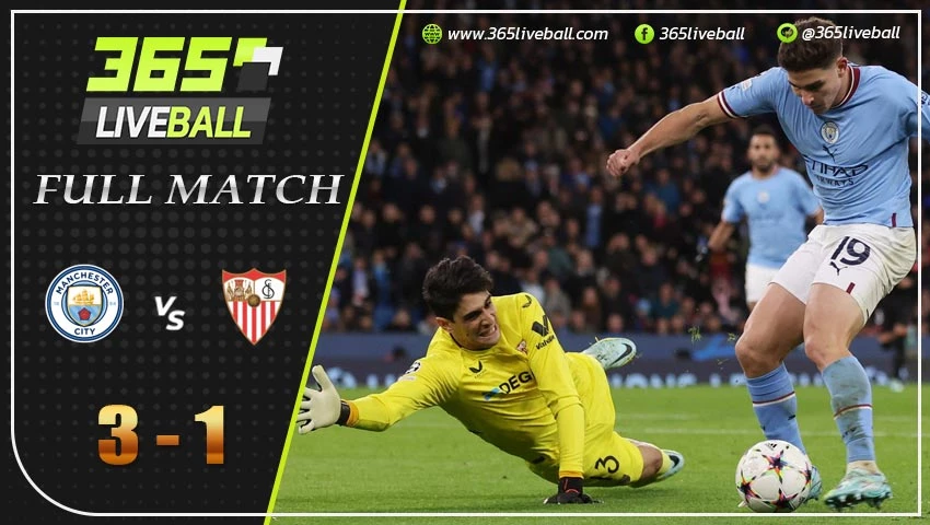 Full Match แมนฯ ซิตี้ vs เซบีย่า