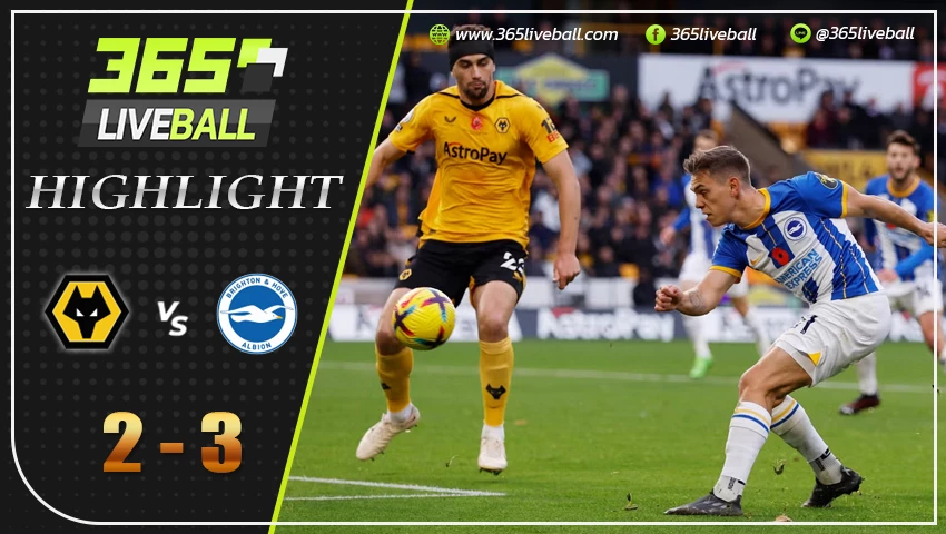 ไฮไลท์ วูล์ฟแฮมป์ตัน vs ไบรท์ตัน