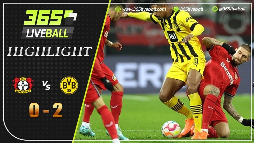 ไฮไลท์ เลเวอร์คูเซ่น พบ โบรุสเซีย ดอร์ทมุนด์ 
