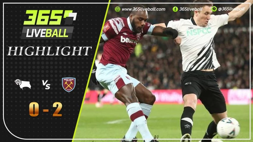 ไฮไลท์ ดาร์บี้ เค้าท์ตี้ vs เวสต์แฮม