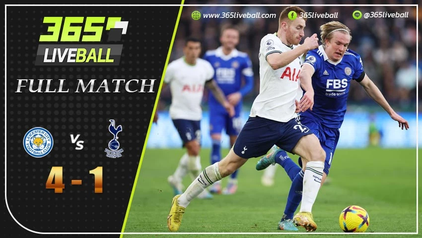 Full Match เลสเตอร์ ซิตี้ พบ สเปอร์ส