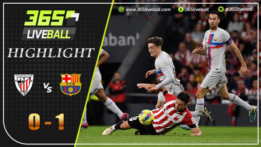 ไฮไลท์ แอธเลติก บิลเบา vs บาร์เซโลน่า