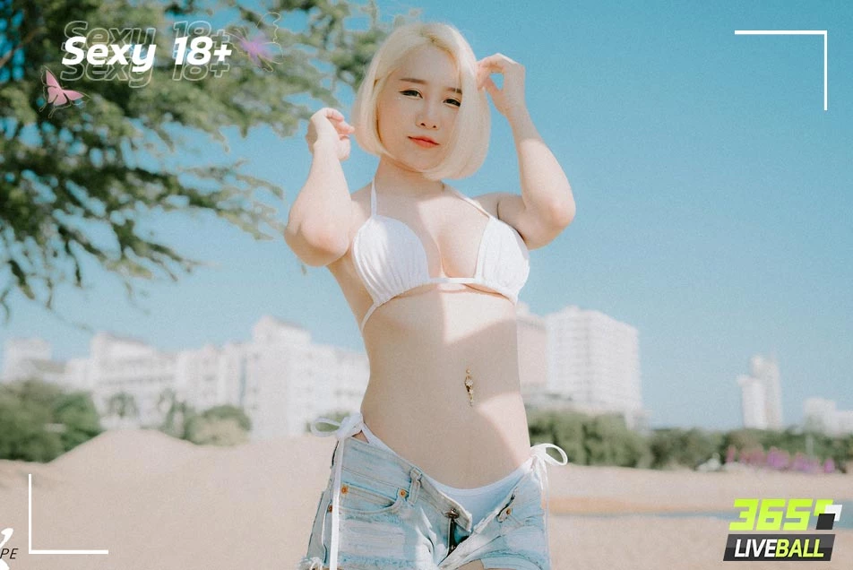 น้องปลายฟ้า แม่สาวขาวโอโม่ สวยผ่องมองเห็นแต่ไกล ความเซ็กซี่นี้ไม่เป็นรองใคร