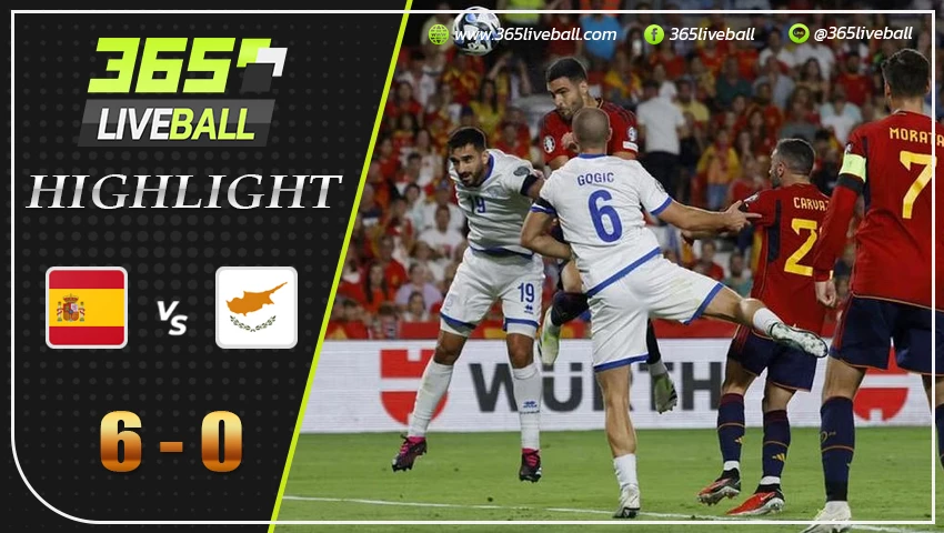 ไฮไลท์ สเปน vs ไซปรัส