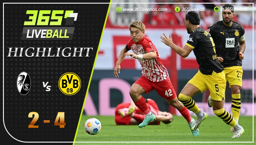 ไฮไลท์ ไฟร์บวร์ก vs โบรุสเซีย ดอร์ทมุนด์