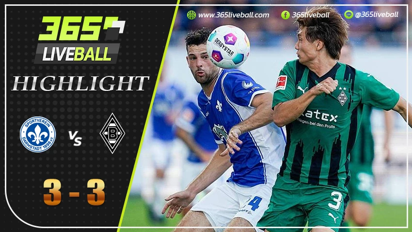 ไฮไลท์ ดาร์มสตัดท์ vs มึนเช่นกลัดบัค
