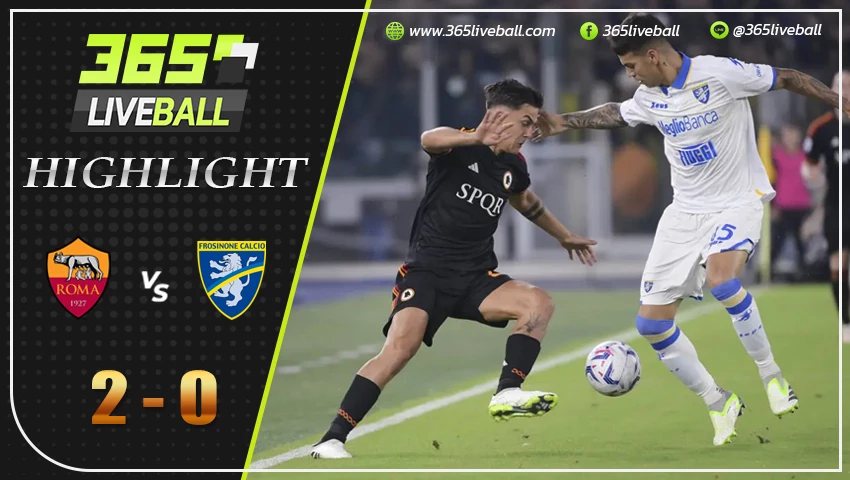 ไฮไลท์ เอเอส โรม่า vs โฟรซิโนเน่
