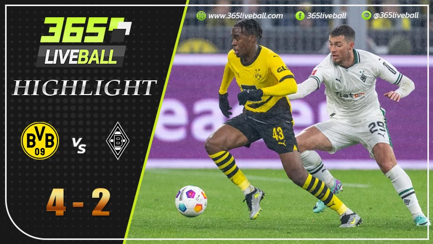 ไฮไลท์ โบรุสเซีย ดอร์ทมุนด์ vs มึนเช่นกลัดบัค