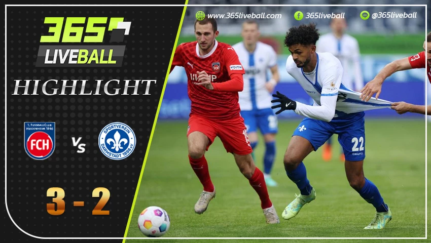 ไฮไลท์ ไฮน์เดนเฮลม์ vs ดาร์มสตัดท์